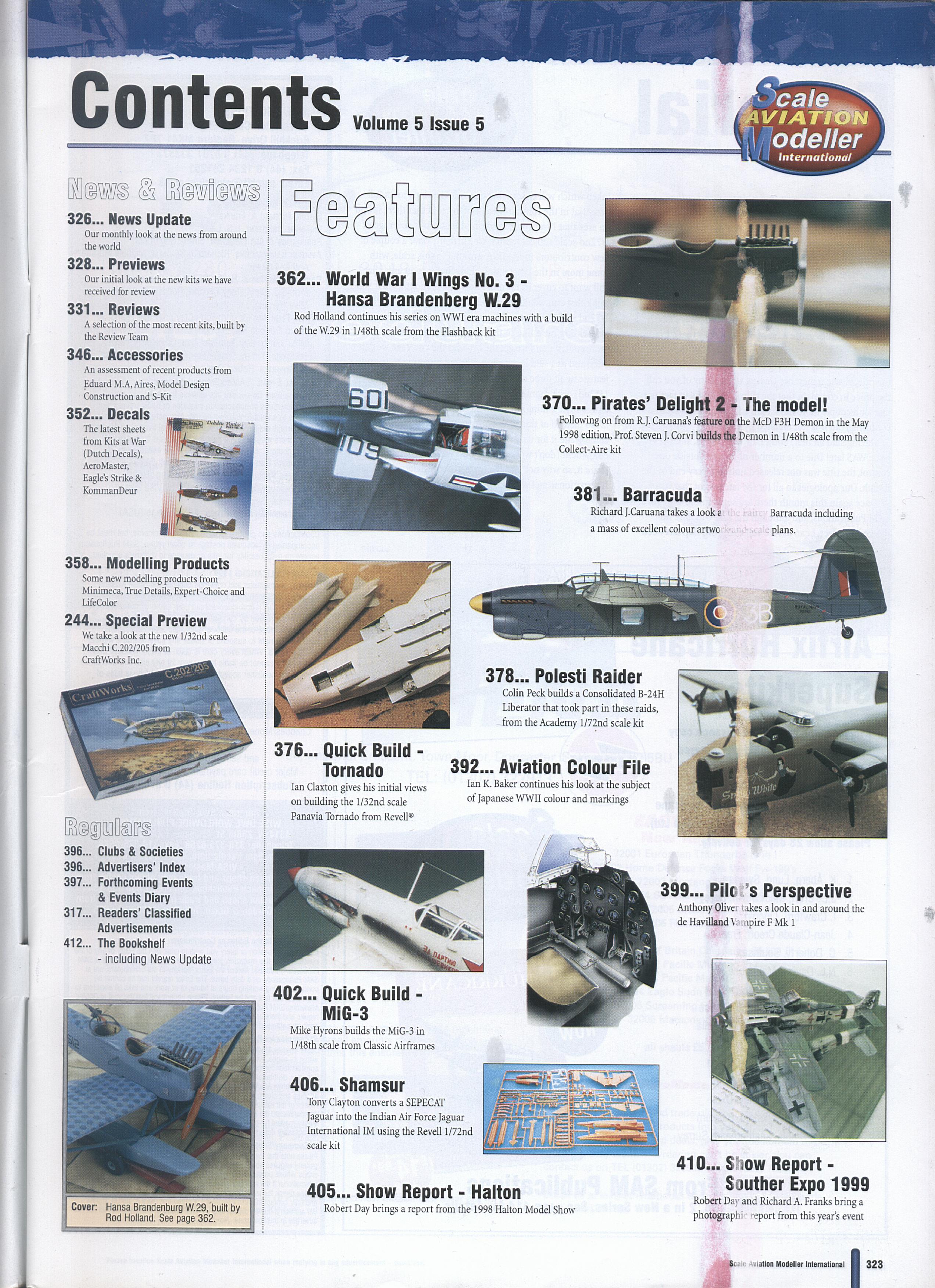 Scale Aviation Modeller International 1999-05